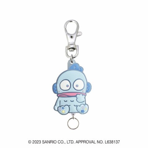 サンリオゆめふわ ラバーリールキーホルダー（ハンギョドン）