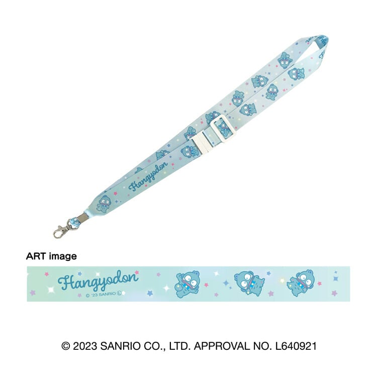 サンリオワイドネックストラップ（ハンギョドン）