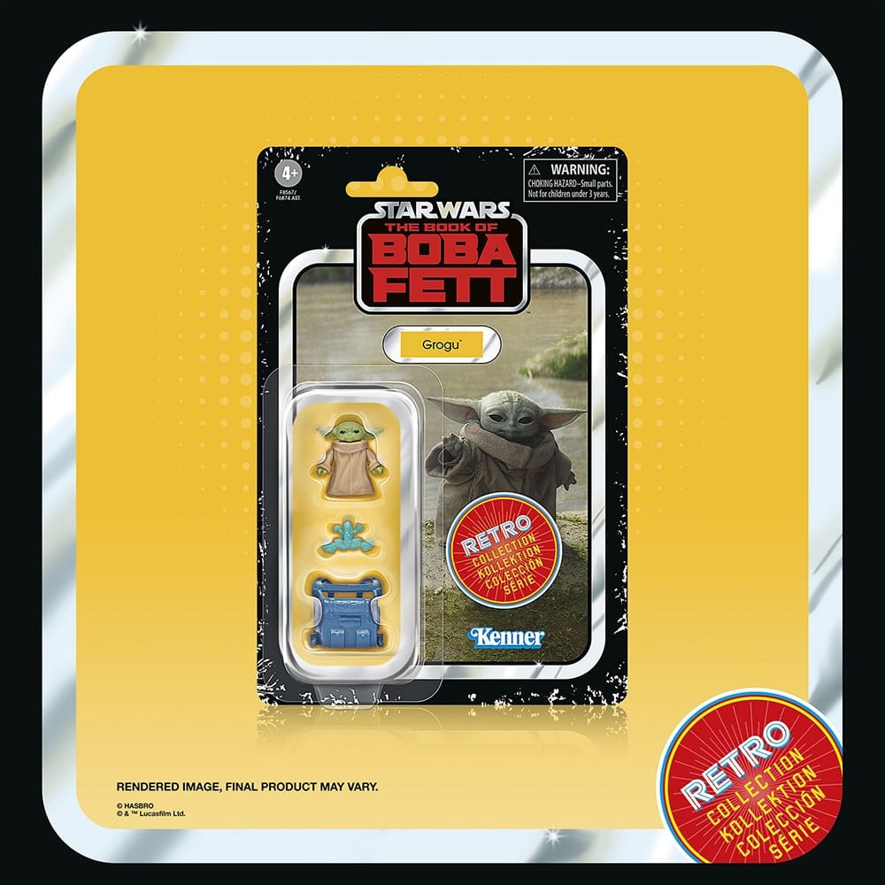 『スター・ウォーズ』「RETROシリーズ」3.75インチ・アクションフィギュア グローグ―［TVドラマ『ボバ・フェット』］