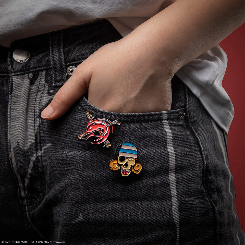 『ONE PIECE』（Netflix）【ピンバッジ】ナミ＆アーロン（アイコン）