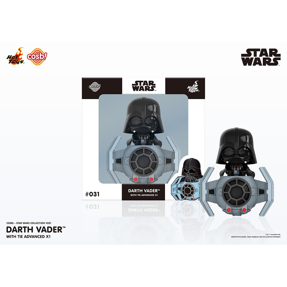 【コスビ】#031 ダース・ベイダー＆タイ・アドバンストX1［映画『スター・ウォーズ』］