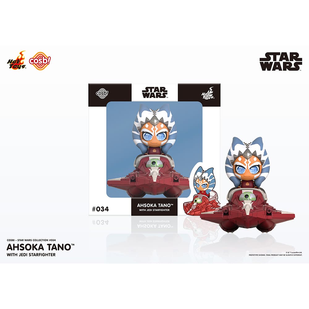 【コスビ】#034 アソーカ・タノ＆ジェダイ・スターファイター［アニメ『スター・ウォーズ：クローン・ウォーズ』］