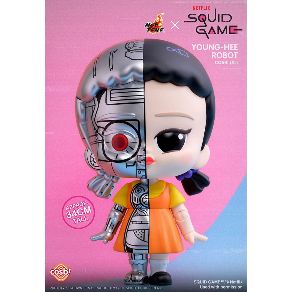 【コスビ】『イカゲーム』［サイズXL］ヨンヒ・ロボット