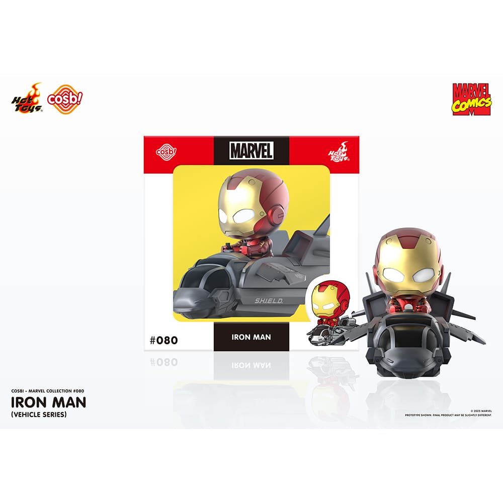 【コスビ】マーベル・コレクション#080アイアンマン（ビークル・シリーズ）［コミック］