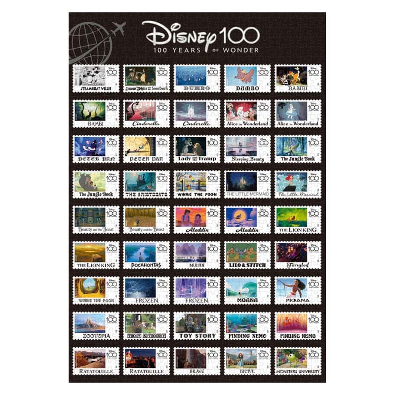 D-1000-012 Disney100：World Stamps