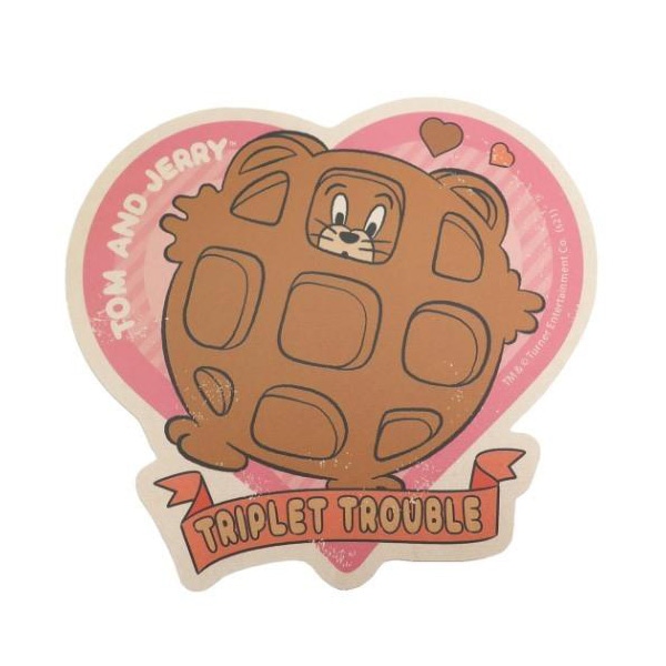 トムとジェリー トラベルステッカー ジェリー／ハート