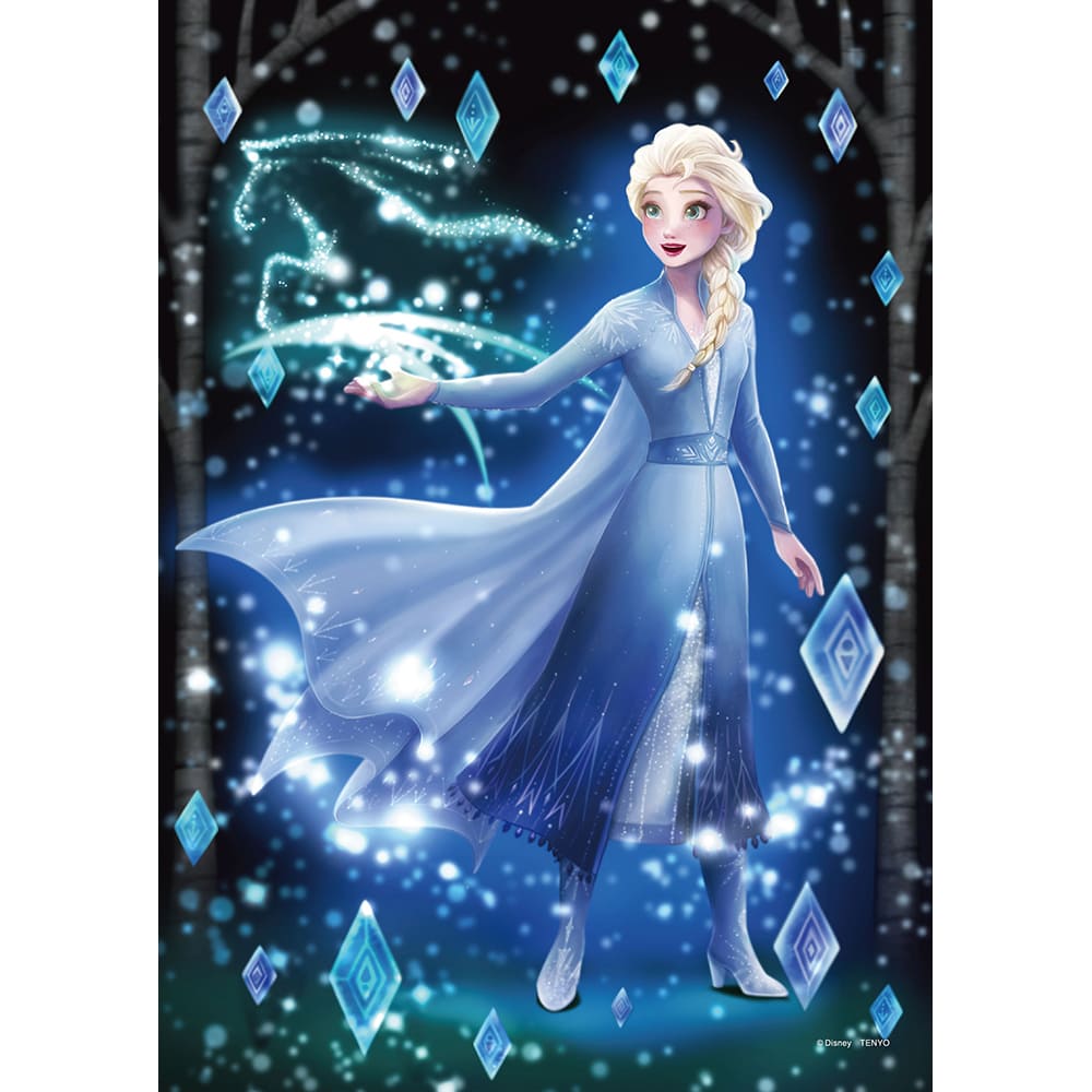 アナと雪の女王　きらめく魔法の秘密（エルサ）パズル