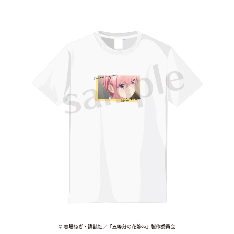 『五等分の花嫁∽』Ｔシャツ01.中野一花　L