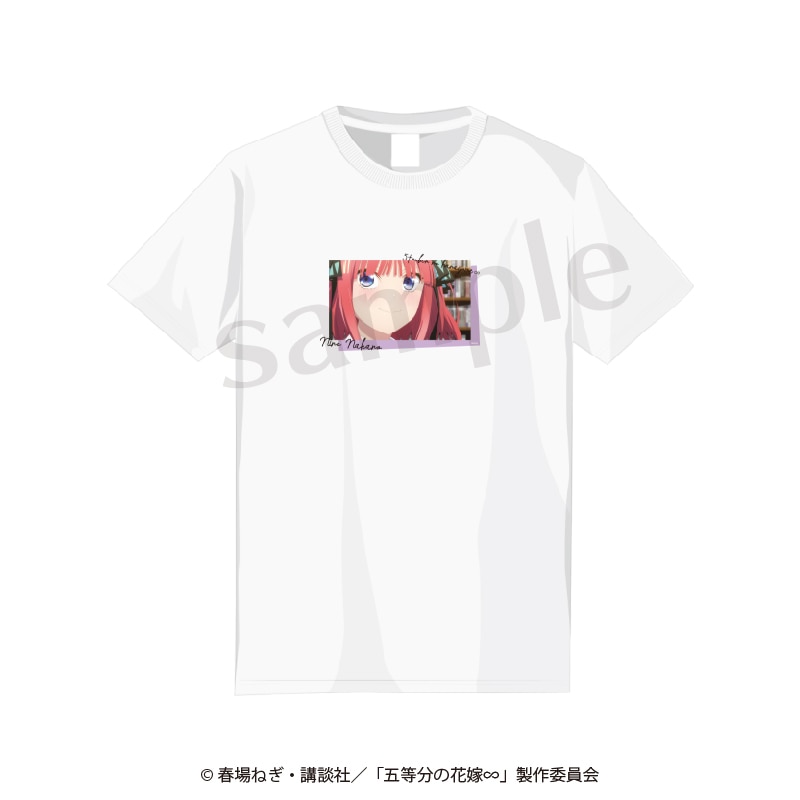 『五等分の花嫁∽』Ｔシャツ02.中野二乃　L