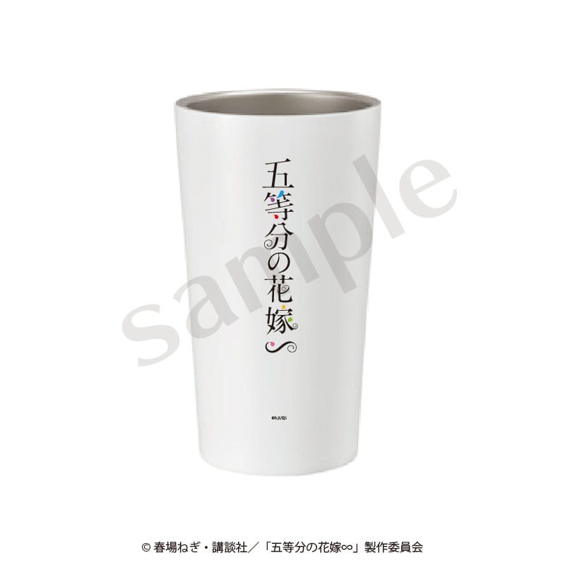 『五等分の花嫁∽』ステンレスサーモタンブラー01.ロゴ
