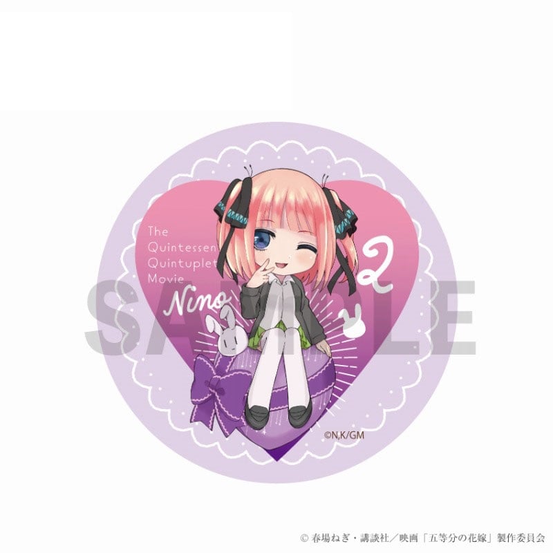 映画『五等分の花嫁』缶バッジ02.中野二乃