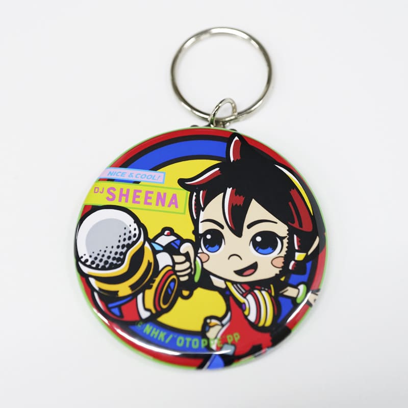 オトッペ　コミック DJシーナ 缶バッジキーホルダー