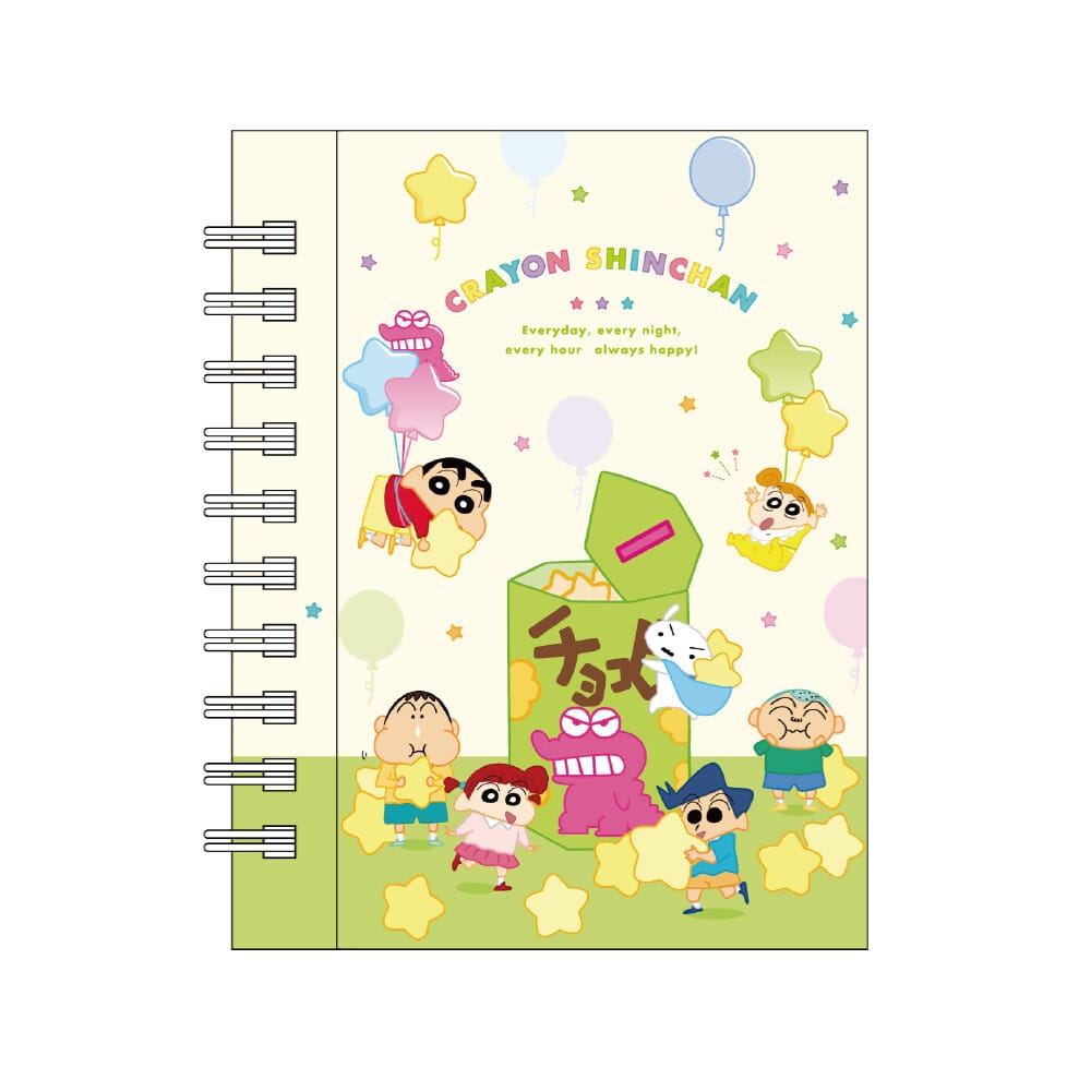 クレヨンしんちゃん　マグネット付きミニリングメモ チョコビはこび隊