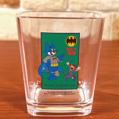 トムとジェリー　スクエアタンブラー as BATMAN