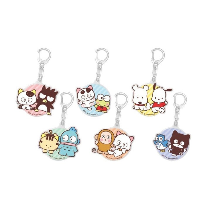 トレーディングアクリルキーホルダー タマ＆フレンズ×サンリオキャラクターズ（全6種）