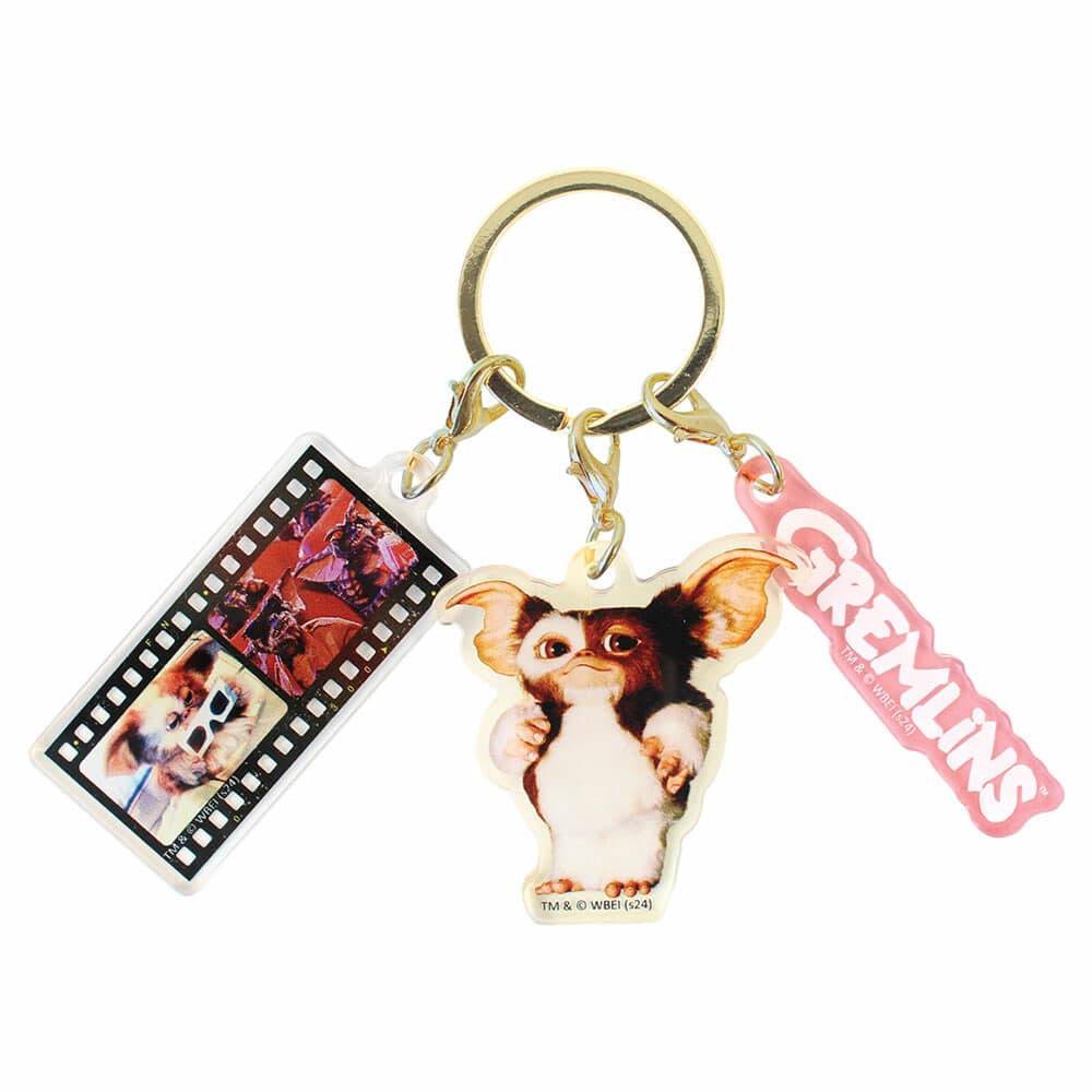 グレムリン3チャームキーホルダー（ゴールド）