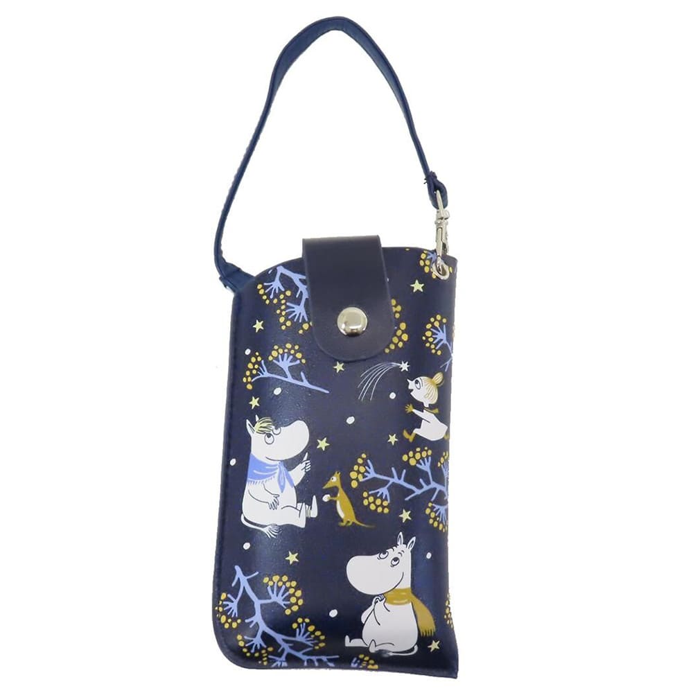 ムーミン  パスケース付きフラットメガネケース／FIRST SNOW