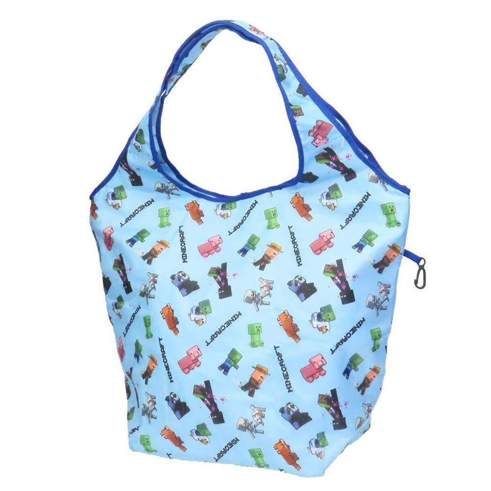 マインクラフト　保冷保温エコバッグ ブルー