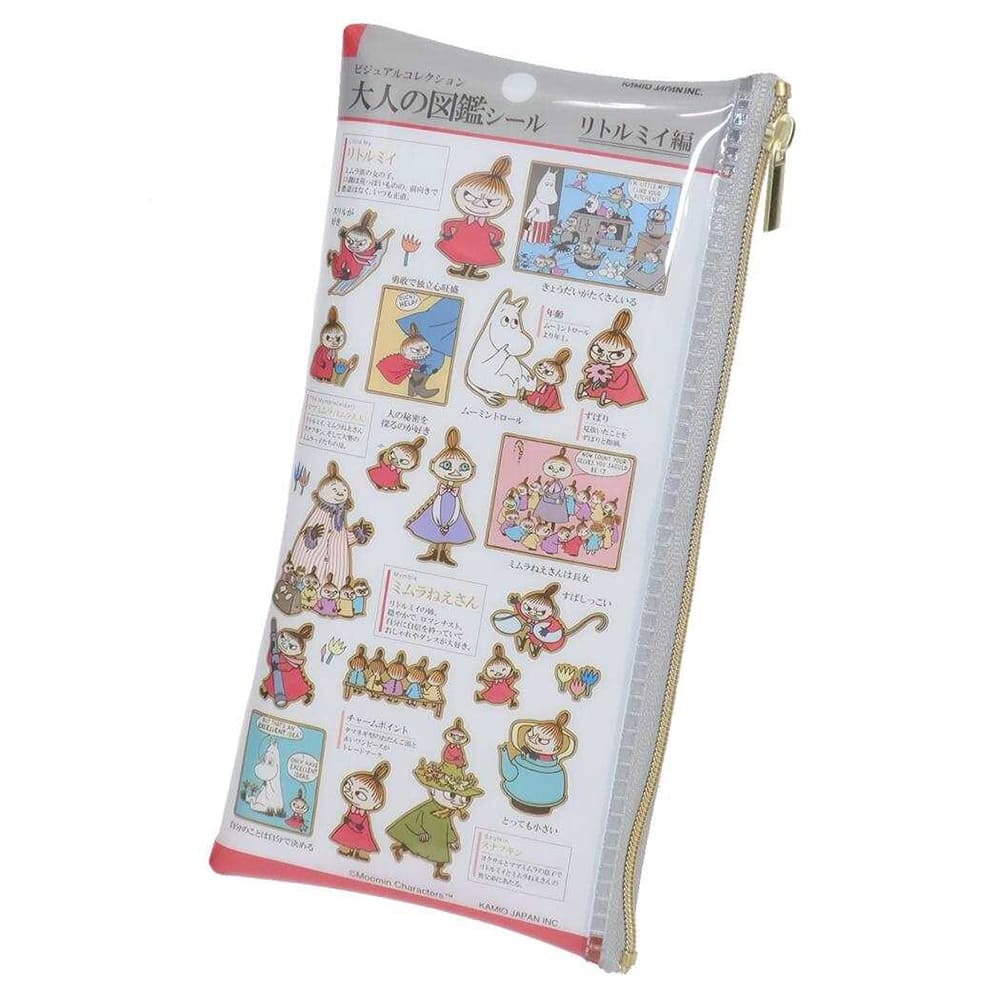 ムーミン　大人の図鑑クリアペンケース／リトルミイ