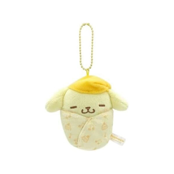 サンリオキャラクターズ おくるみマスコット ポムポムプリン