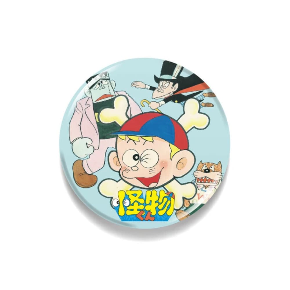 怪物くん01 76mm缶バッジ 藤子不二雄A アニメ 漫画LCB-155