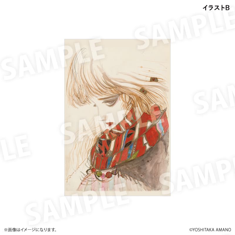 天使のたまご　スクエア缶バッジ　イラストB