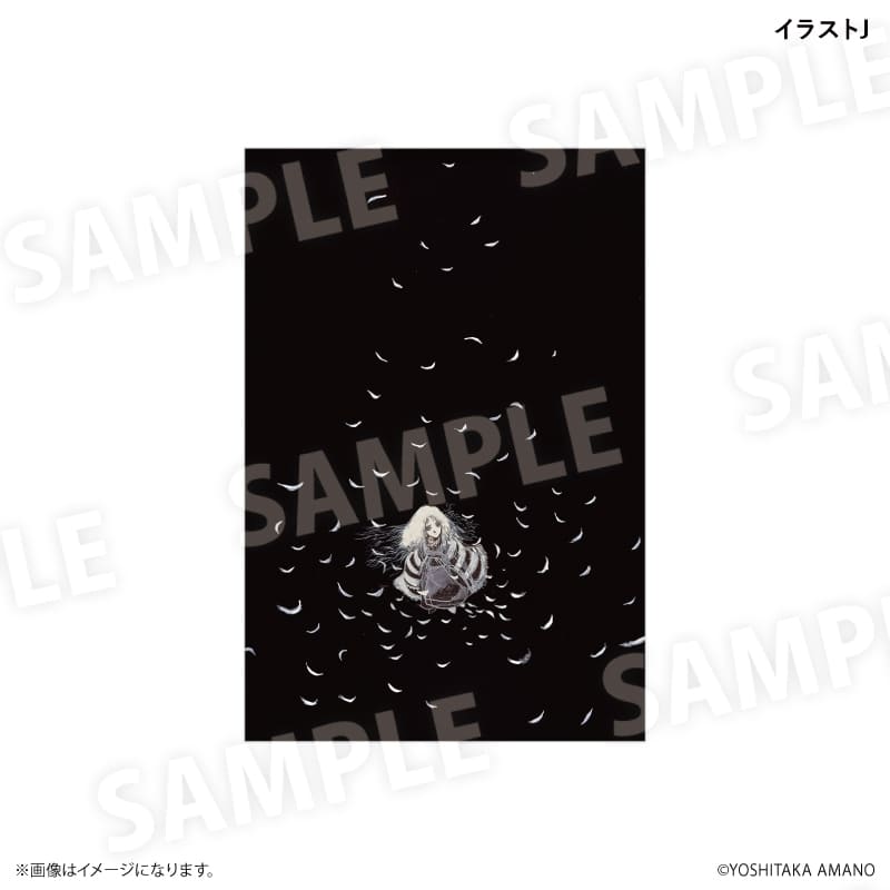 天使のたまご　スクエア缶バッジ　イラストJ