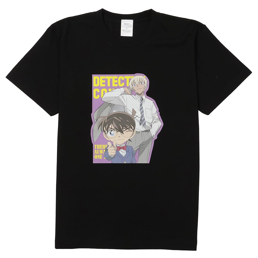 名探偵コナン　Tシャツ コナンと安室（L）