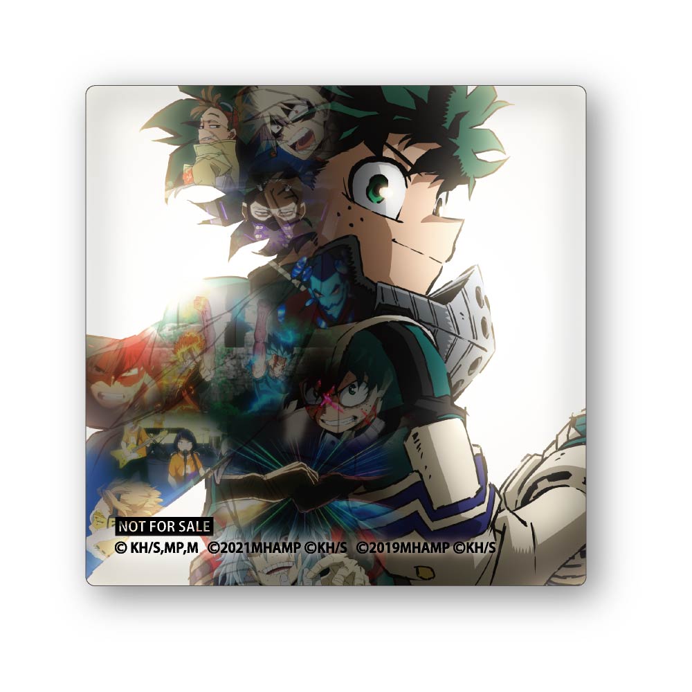 スクエア型缶バッジ