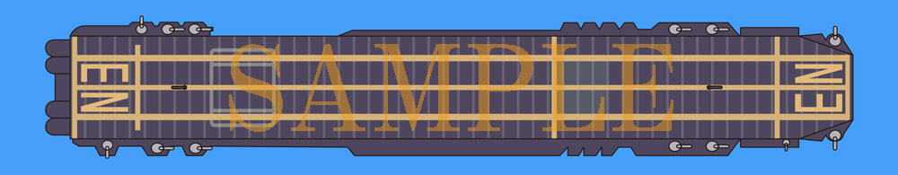 エンタープライズ甲板タオル