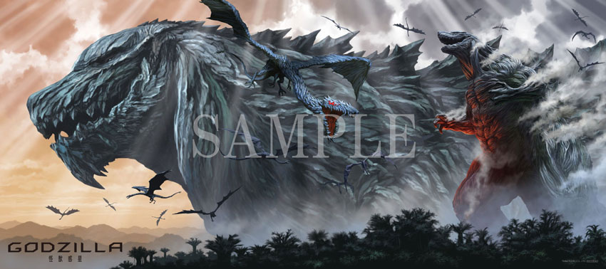 デジパックビジュアル 開田裕治描き下ろしイラスト使用オリジナルポスター