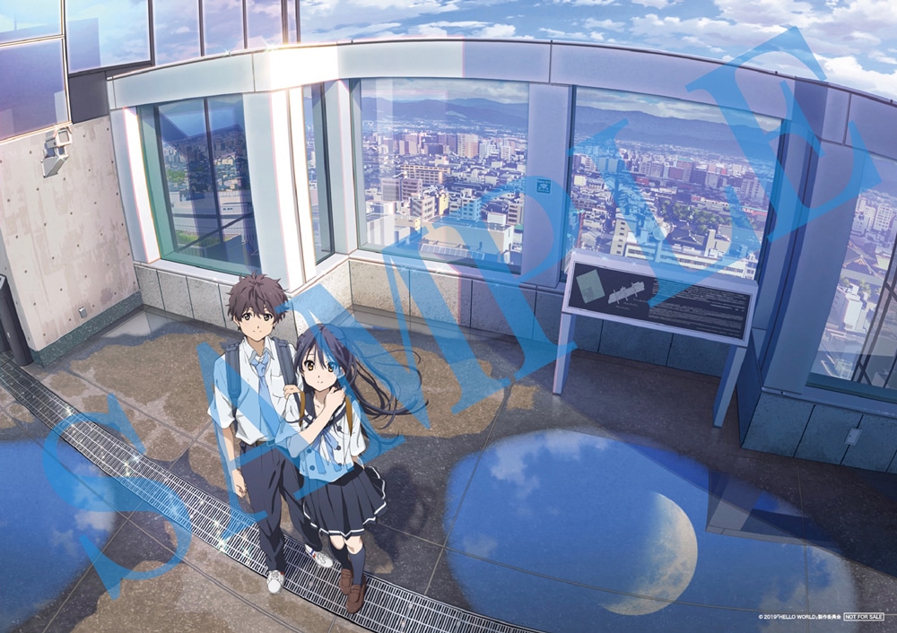 HELLO WORLD 特典布ポスター