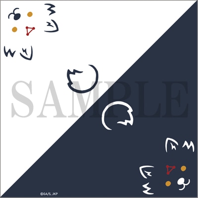 呪術廻戦 かまわぬ まめぐいハンカチ 玉犬