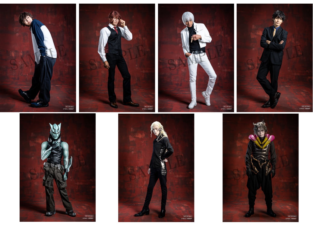 撮り下ろし2L版ブロマイド(ライブラ9名集合ビジュアル)