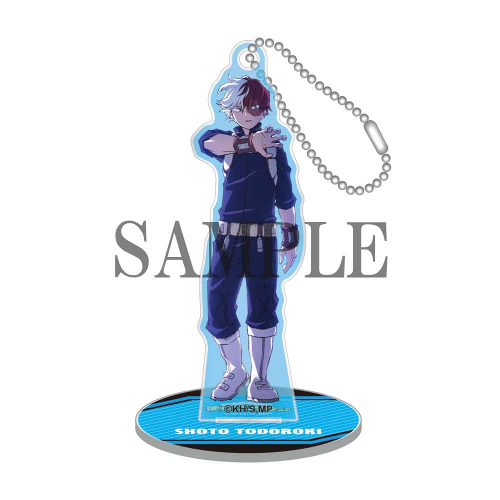 各巻購入特典：アクリルスタンドキーホルダー 轟焦凍