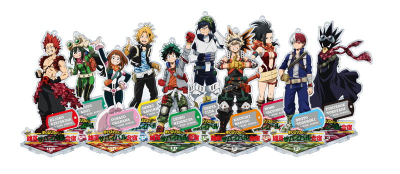 アクリルスタンドキーホルダー連結イメージ