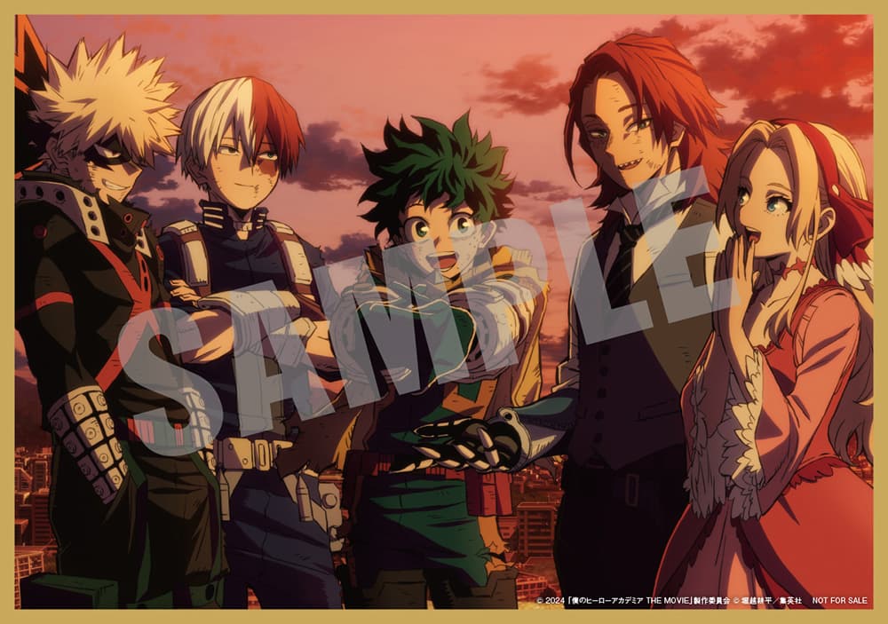 描き下ろしアクリルスタンド4個セット