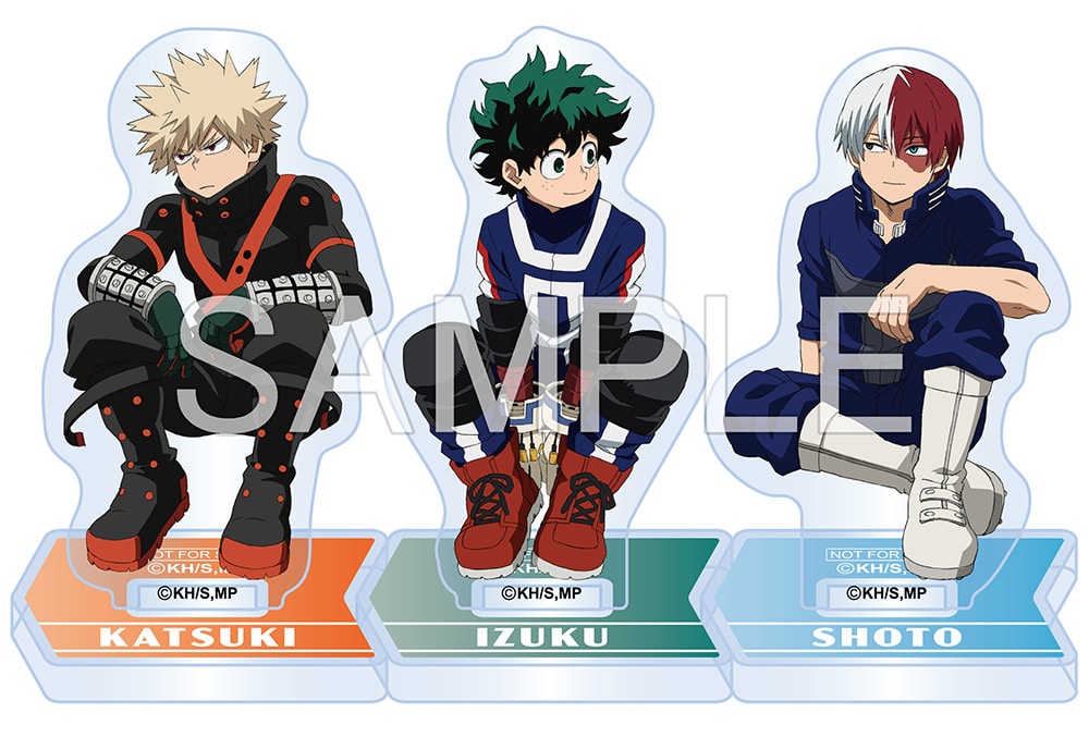 描き下ろしミニアクリルスタンド3個セット