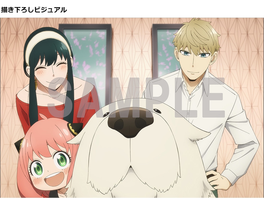 SPY PKG描き下ろしイメージ